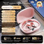 🔋Vezeték nélküli Bluetooth fülhallgató beépített fülhorgos csontvezetés nélkül 🎙️🎧