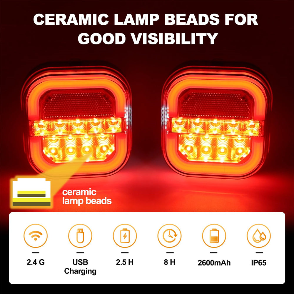 Luces LED para remolque de coche