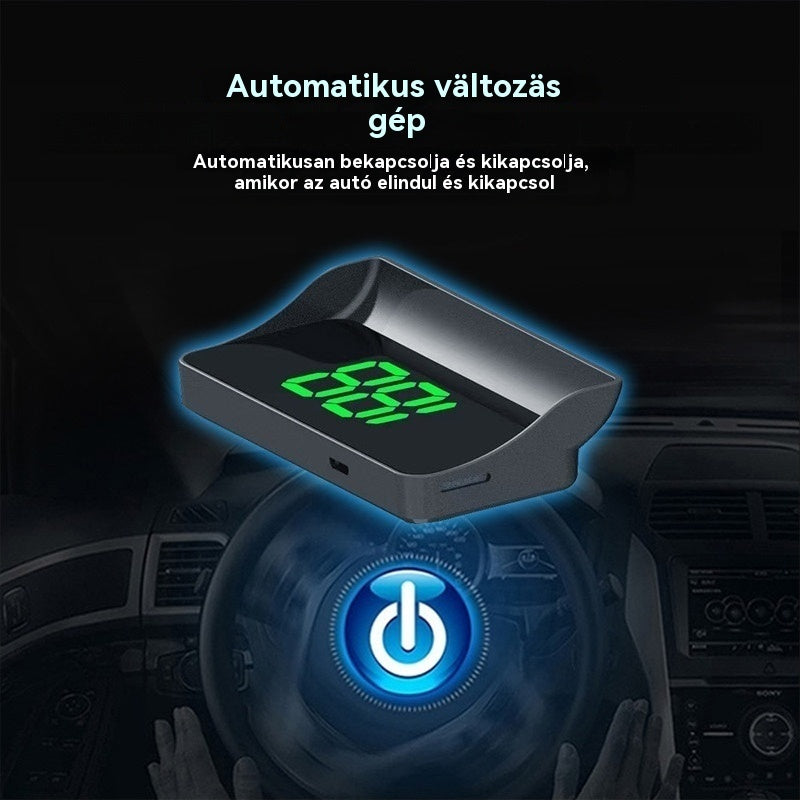 【Vegyél egyet, egyet kapsz ajándékba】Autó HUD kijelző｜HD GPS kivetítés｜Valós idejű sebesség és biztonságosabb vezetés