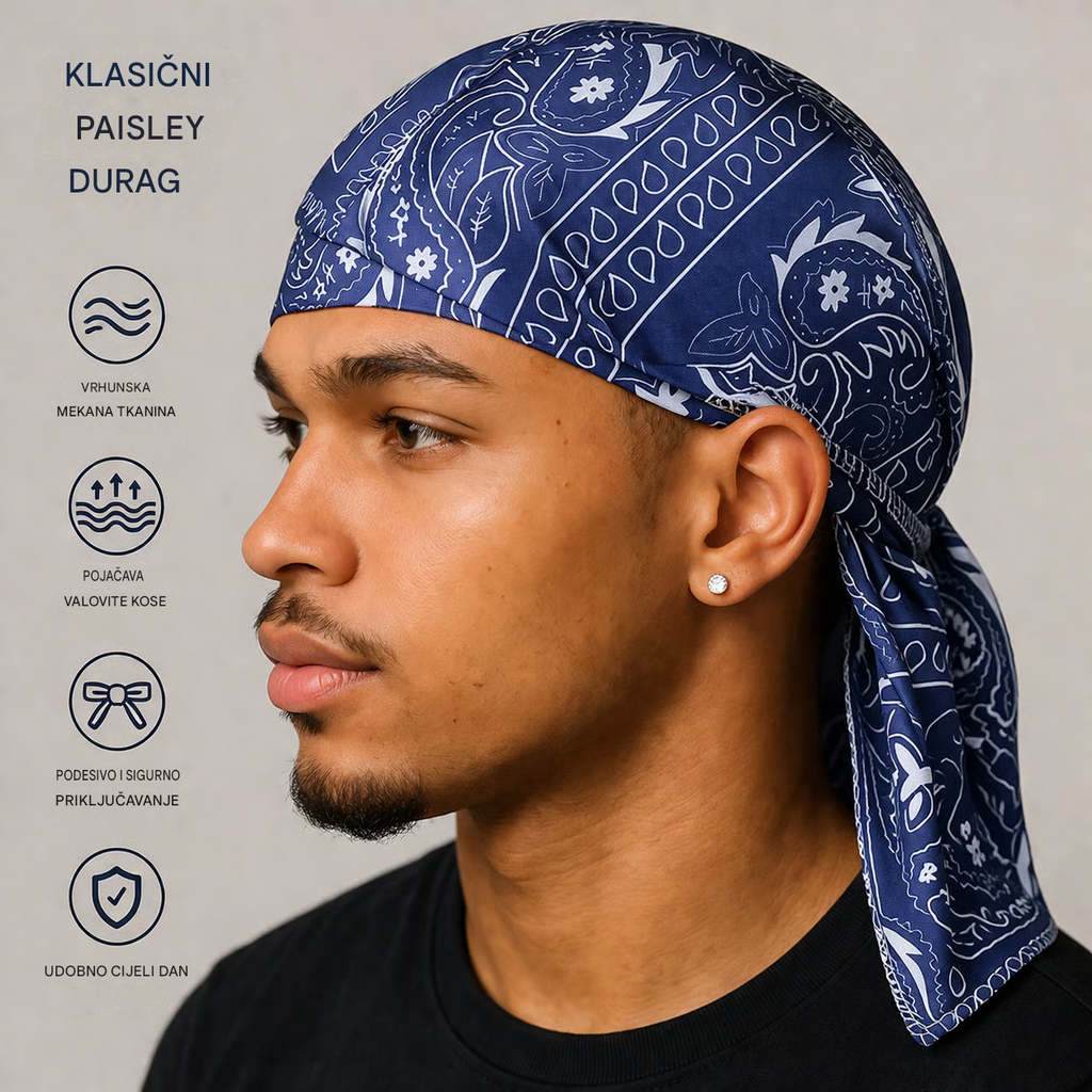 【Értékcsomag】 – 5 darab elegáns, vintage stílusú kalap/kendő, légáteresztő selyemből készült