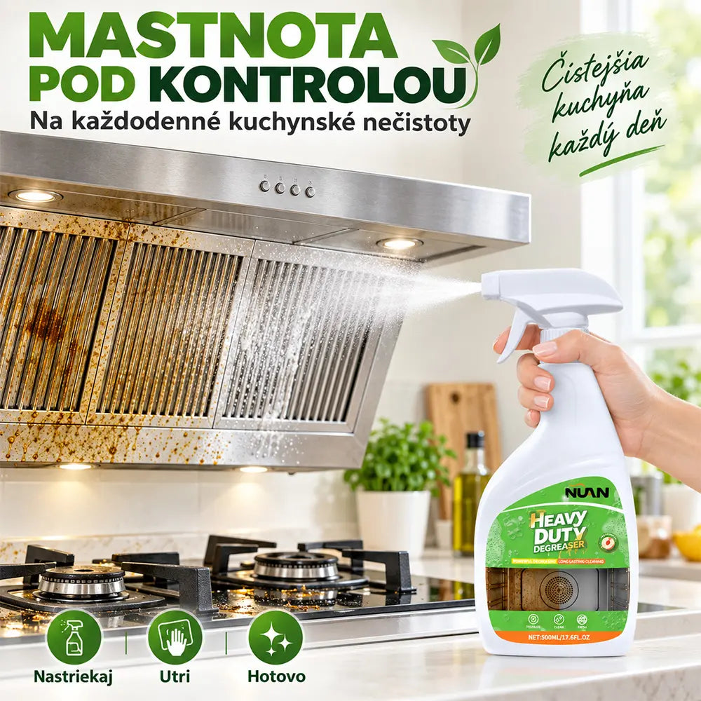 🔥Korlátozott ideig tartó, féláras ajánlat🔥! A vadonatúj, 2026-os modellű zsíroldó: egyszerűen csak permetezd rá és használd – automatikusan feloldja a zsírt, így nincs szükség megerőltető súrolásra.