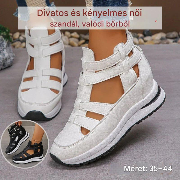 【Korlátozott ideig 50% kedvezmény!】【35-44】2026 Divatos és kényelmes női szandálok, valódi bőrből-U