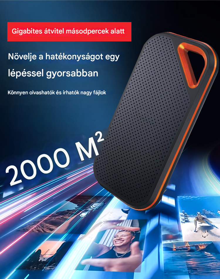 【Utolsó nap 50% kedvezmény】【32 TB】 Nagy sebességű, nagy kapacitású mobil merevlemez