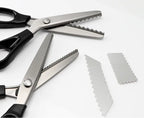 🔥✂️【50% OFF!】Cikk-cakk olló szövethez, 5 méretben kapható