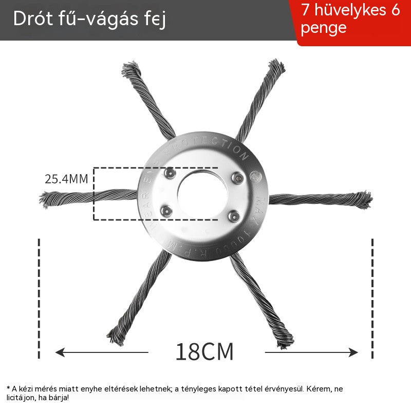 【Vásároljon 1-t, kapjon 1-t ingyen】 Acéldrótos gyomláló