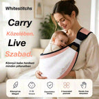 👶【Korlátozott idejű 50%-os akció!】Könnyű, ergonomikus babahordozó | Ideális sétákhoz és utazáshoz ✈️