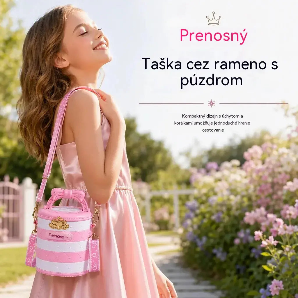 💄 Időkorlátos ajánlat: 50% kedvezmény! ✨ Lemosható hercegnős sminkkészlet: biztonságos és nem mérgező sminkjáték gyerekeknek 👸