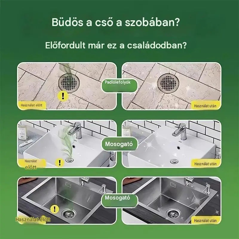 2 doboz (összesen 100 tabletta)🏠💧Drain dezodor kapszulák - a bioenzim összetétel közvetlenül a forrásuknál semlegesíti a szagokat.