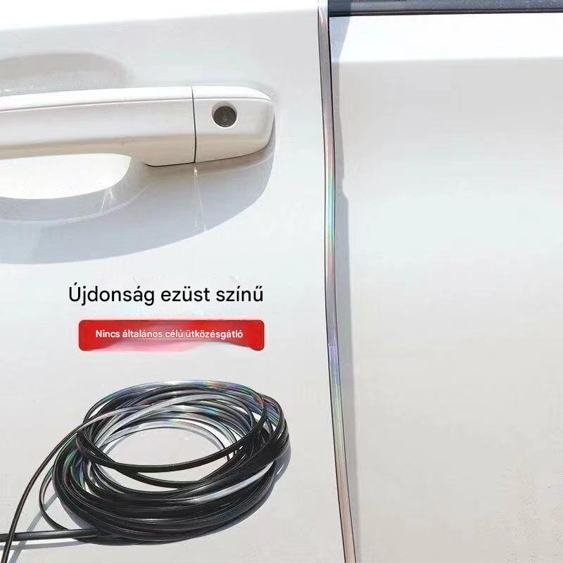 【Korlátozott ideig 50% kedvezmény!】【5M】 Univerzális ütközésgátló szalag autóajtóhoz, motorháztetőhöz és csomagtartóhoz