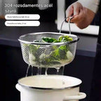 🔥🥳50% KEDVEZMÉNY🥗🍲Rozsdamentes acél hálós szűrőkosár