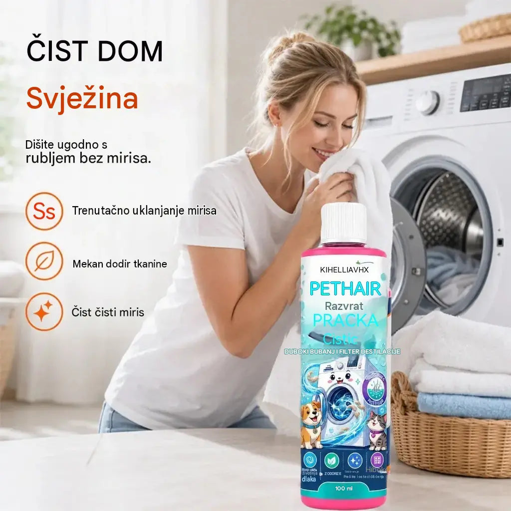 【Időszakosan 50% kedvezmény!】🐱🐶 【1+1 ajándék!】Mosószer a mosógépben lévő állatszőr alapos eltávolítására