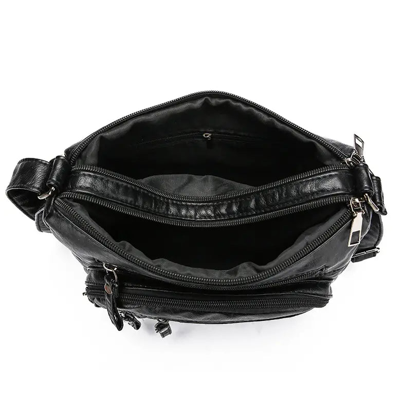 【50% kedvezmény】2026 Új, nagy kapacitású puha bőr válltáska/crossbody táska