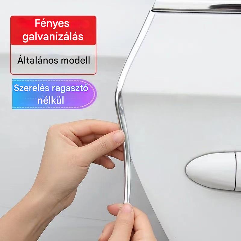 【Korlátozott ideig 50% kedvezmény!】【5M】 Univerzális ütközésgátló szalag autóajtóhoz, motorháztetőhöz és csomagtartóhoz