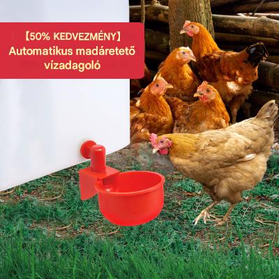 【Akció】【10 darab】Automatikus baromfi itató, nincs szükség kézi etetésre