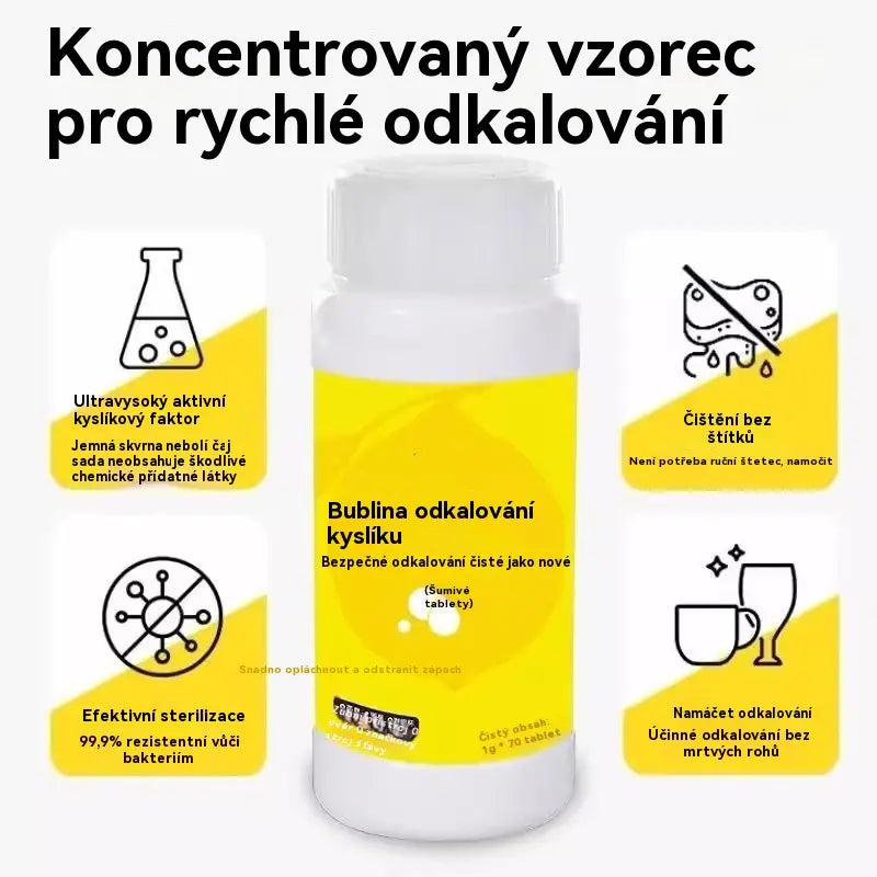 【Egyet fizet, kettőt kap!】✨Quick Clean🔥Multifunkciós pezsgő tisztítótabletták háztartási használatra