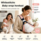 👶【Korlátozott idejű 50%-os akció!】Könnyű, ergonomikus babahordozó | Ideális sétákhoz és utazáshoz ✈️