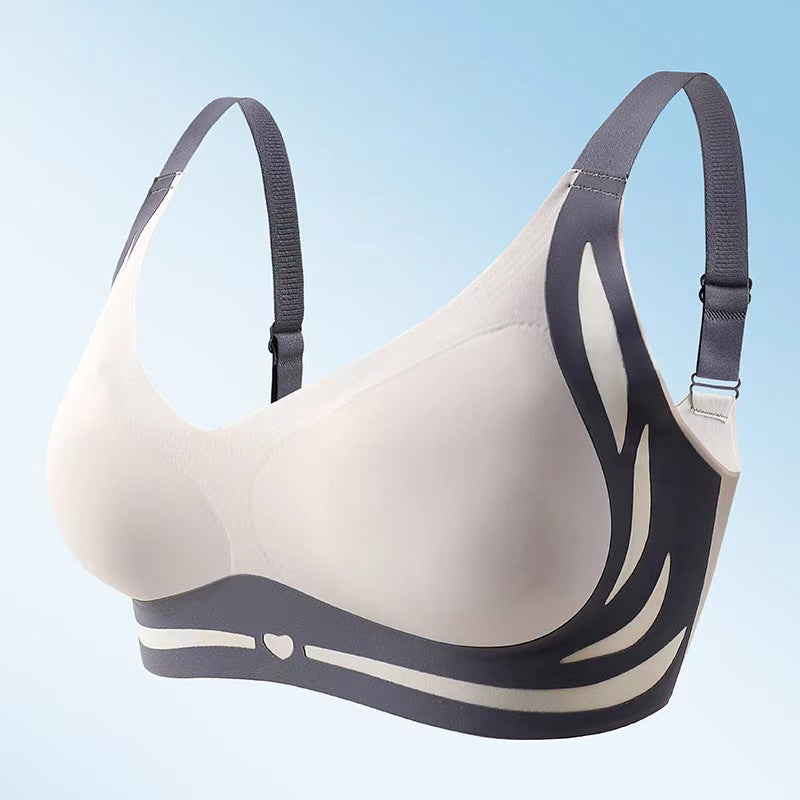 【50% kedvezmény】【4 csomag】 Női egyrészes vezeték nélküli melltartó【40-85 kg】