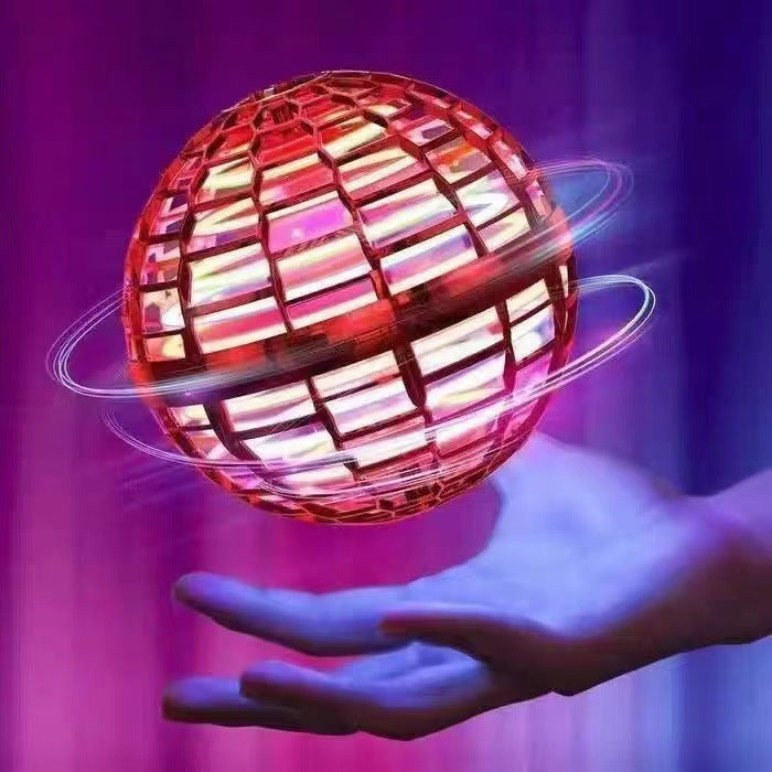 【Korlátozott ideig 50% kedvezmény!】UFO intelligens indukciós forgó labda, varázslatos repülő labda, felfüggesztett labda, ujjbegyre világító varázslat